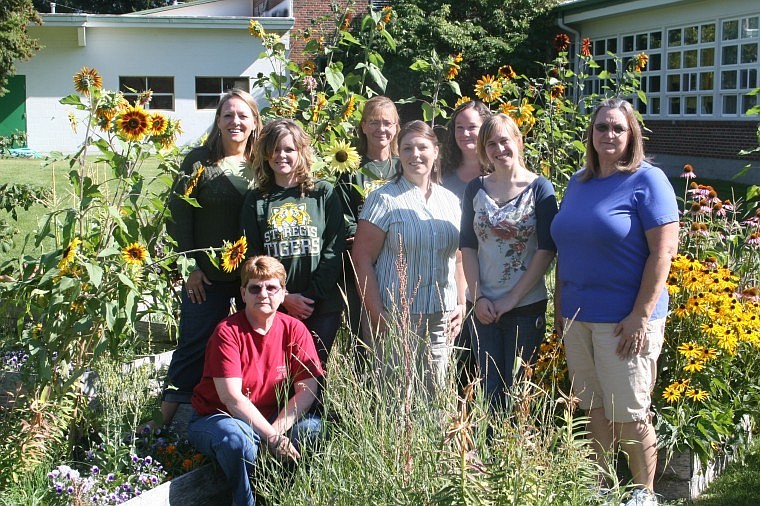 &lt;p&gt;The St. Regis School K-6 teachers. &#160;From left to right, Julie
Burklund, Kim Rebich, Sabrina Managhan, Teresa Wilson, &#160;Laura
Jarvis, Melody Adamson, Gloria Hermes, Diane Gingerich. &#160;&lt;/p&gt;