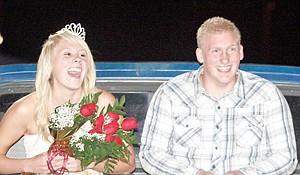&lt;p&gt;Troy homecoming Queen Andrea Mack and King Levi Lawson.&lt;/p&gt;