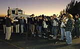 Homecoming snake dance