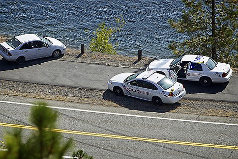 &lt;p&gt;The vehicle a shooting suspect was driving while trying to elude police officers spun out of control on Coeur d'Alene Lake Drive where the suspect fired on police was shot and killed by officers.&lt;/p&gt;