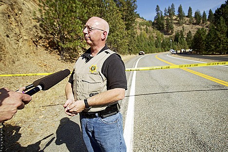 &lt;p&gt;Kootenai County Sheriff Maj. Ben Wolfinger discusses the cooperation between multiple law enforcement agencies and how the investigation will move forward from the scene were a shooting suspect was shot and killed by police after firing at officers who were pursing him on Coeur d'Alene Lake Drive near Higgens Point.&lt;/p&gt;