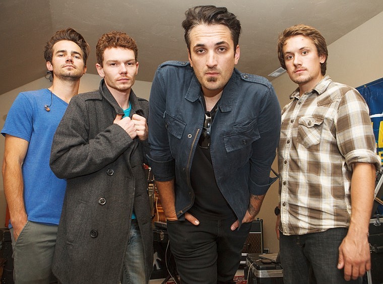 &lt;p&gt;From left, Mike Murray, Jamie Cody-Fergeson, Luke Dowler and Clark Knowles pose for a picture at Dowler's home in Kalispell.&lt;/p&gt;