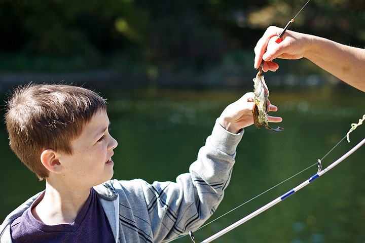 &lt;p&gt;SHAWN GUST/Press After four days at Mall of America, Avery Irvin
travelled with his mother and sister to several northern Minnesota
towns to visit with extended family where he fished for the first
time, catching a small bass.&lt;/p&gt;