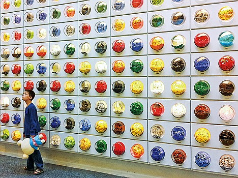 &lt;p&gt;11-year-old Avery Irvin, of Coeur d'Alene, browses the thousands of Legos on display at Lego Land at the Mall of America.&lt;/p&gt;