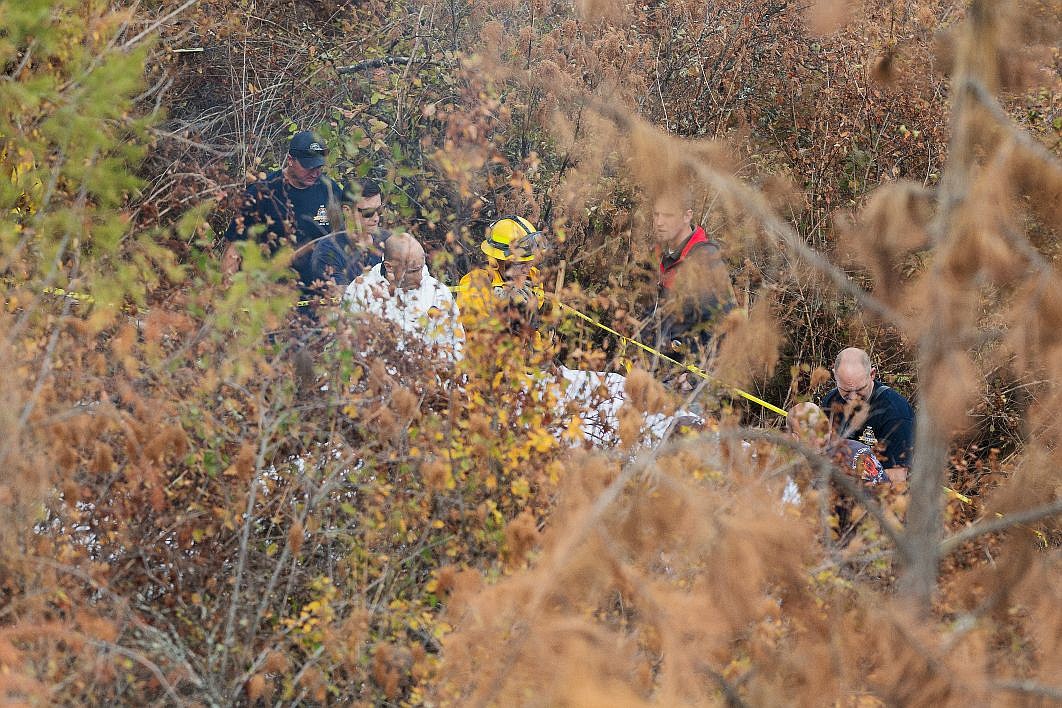 &lt;p&gt;Crews with the Coeur d&#146;Alene Police Department and Coeur d&#146;Alene Fire Department, with assistance from Idaho State Police, process the scene where a body was located after responding to a brush fire near Potlach Hill Road in the early morning hours on Thursday.&lt;/p&gt;