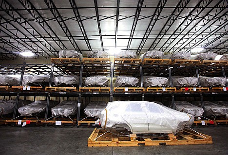 &lt;p&gt;In this Aug. 13 photo, Mercedes SUV bodies are seen during a tour of the SKD packaging facility at BLG Logistics, Inc. in Vance, Ala. The U.S. economy is looking more resilient than many had thought, thanks in part to rising auto sales and another year-over-year surge in home prices.&lt;/p&gt;