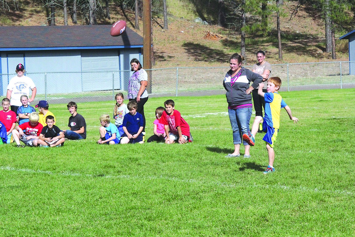 &lt;p&gt;Riley Slater shows good form and sends a quality punt down the field last weekend in Thompson Falls.&lt;/p&gt;