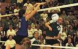 Lady spikers lose heartbreaker