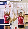 Spikers nab first win of the year