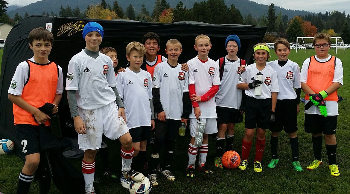 &lt;p&gt;Courtesy photo&lt;/p&gt;&lt;p&gt;The Coeur d'Alene Sting Timbers 05 boys White tied the Spokane Shadow SC Spokane Valley 3-3 last Saturday at Hayden Meadows. Sting Timbers players include, from left, Charlie Pinto, Gunner Larson, Kaden Moore, Quinlan Schreiber, Sebastian Baker, Jaron Voeller, Isaac Fritz, Cameron Childers, Chet Hanna, Noah Waddell and Stetson Gilbert. Not pictured is Conner Jump.&lt;/p&gt;