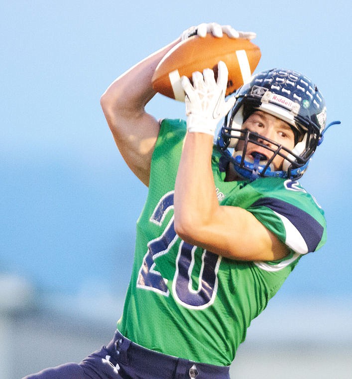 &lt;p&gt;Glacier senior Evan Epperly hauls in a pass Friday night during the Wolfpack's victory over Missoula Big Sky at Legends Stadium.&#160;&lt;/p&gt;