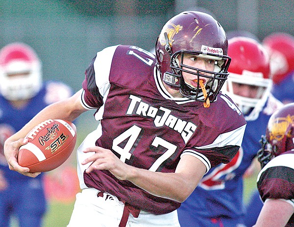 Cory Orr carries the ball against Superior.