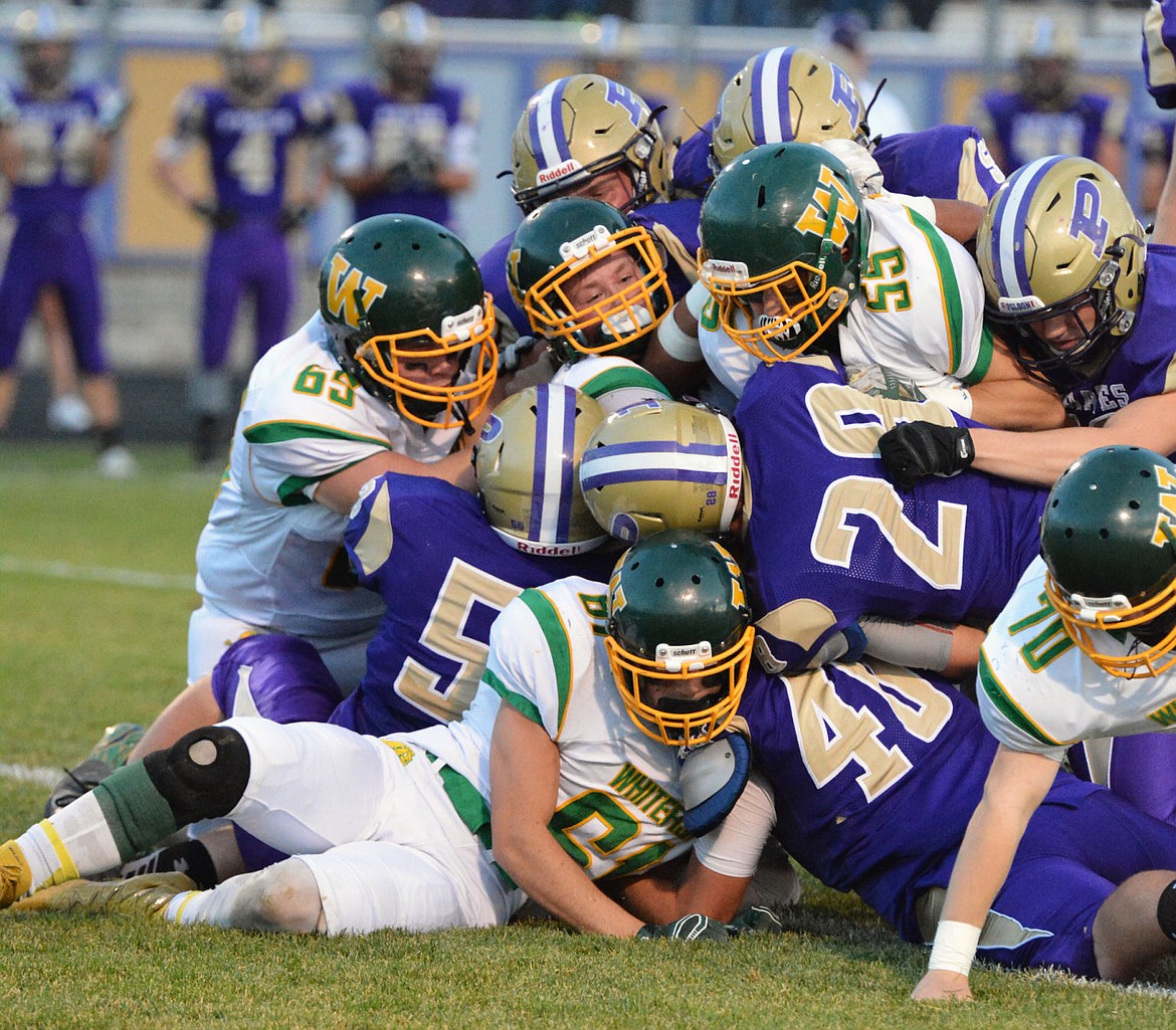 &lt;p&gt;THE POLSON pirates defense breaks down the Whitefish offensive line in Friday&#146;s 38-0 homecoming victory over Whitefish Friday at Polson High School Stadium&lt;/p&gt;