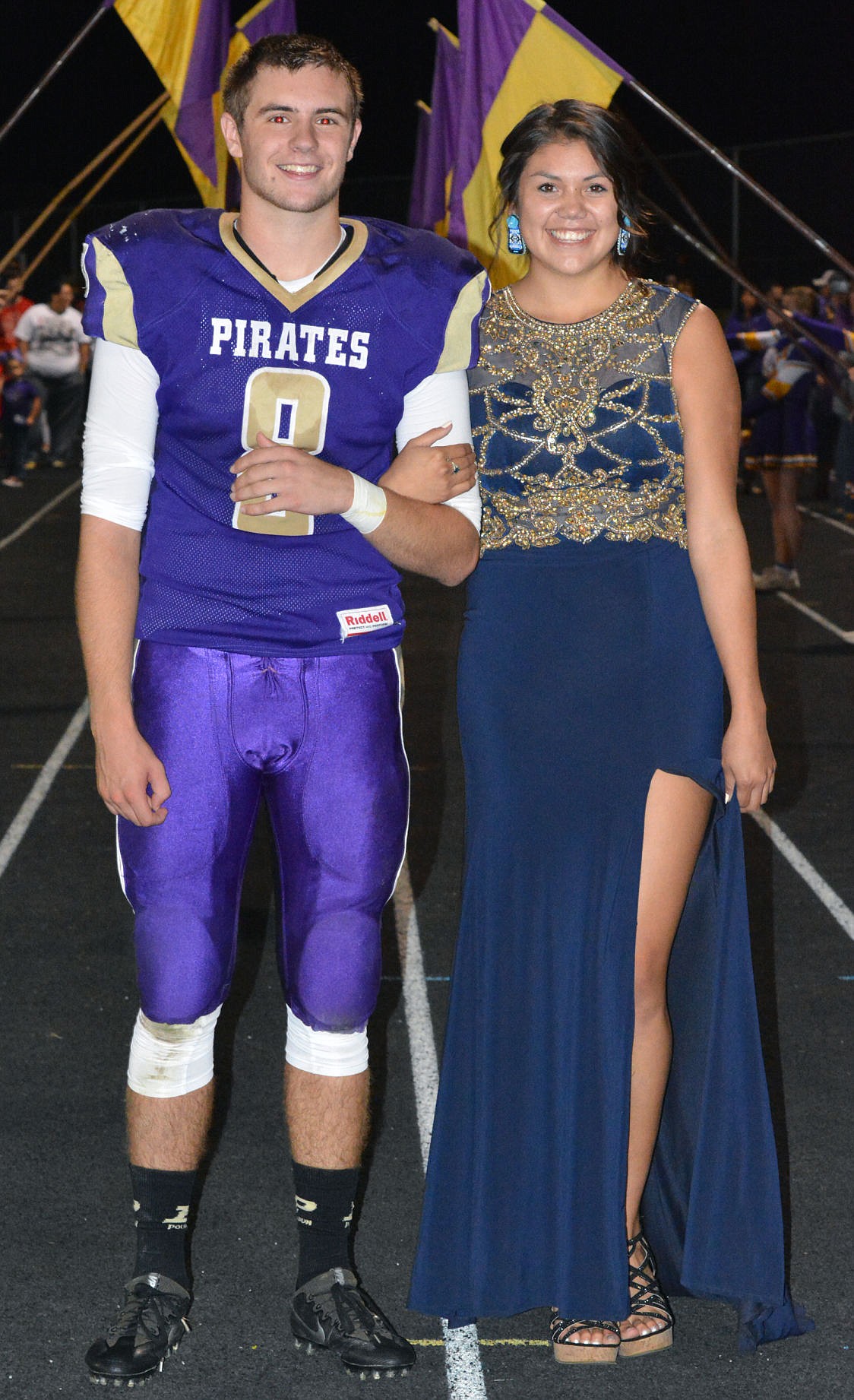 &lt;p&gt;&lt;strong&gt;POLSON QB TANNER WILSON&#160;&lt;/strong&gt;(left) poses with &lt;strong&gt;Lauren Lefthand (right)&lt;/strong&gt; at the Polson homecoming game Friday at Polson High School. (Jason Blasco/Lake County Leader)&lt;/p&gt;