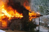 Fire breaks out in residential neighborhood