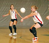 Spikers come back to down Frenchtown in five games