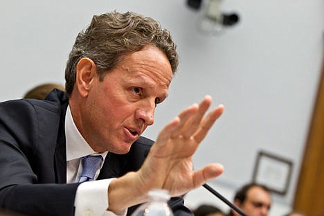 &lt;p&gt;Treasury Secretary Timothy Geithner testifies on Capitol Hill in Washington on July 25, 2012.&lt;/p&gt;