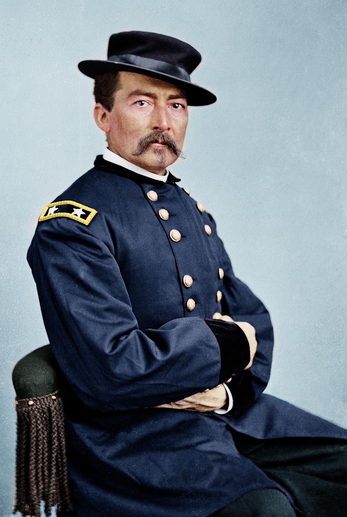 &lt;p&gt;Major General Philip Sheridan (1831-1888) who ordered the attack on Blackfeet camp in Montana in 1870.&lt;/p&gt;