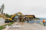 Beachouse comes down