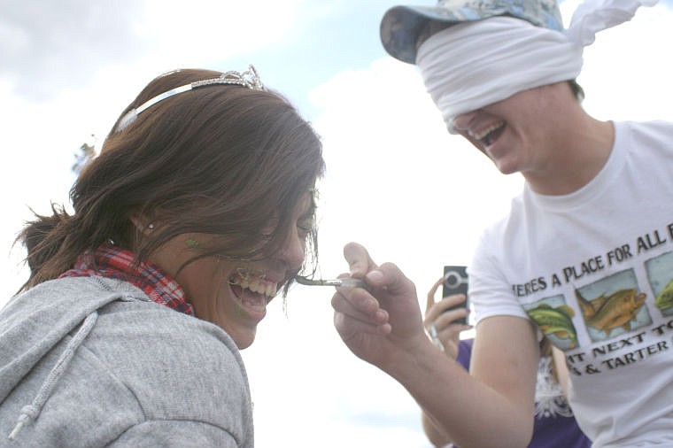 &lt;p&gt;Juniors Jenna Peterson and Nick Barnes competed in the king and queen games to better their chances for being crowned.&lt;/p&gt;