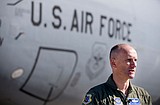 Journalists sky high on refueling mission