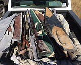 18 guns gathered, car seized, man arrested