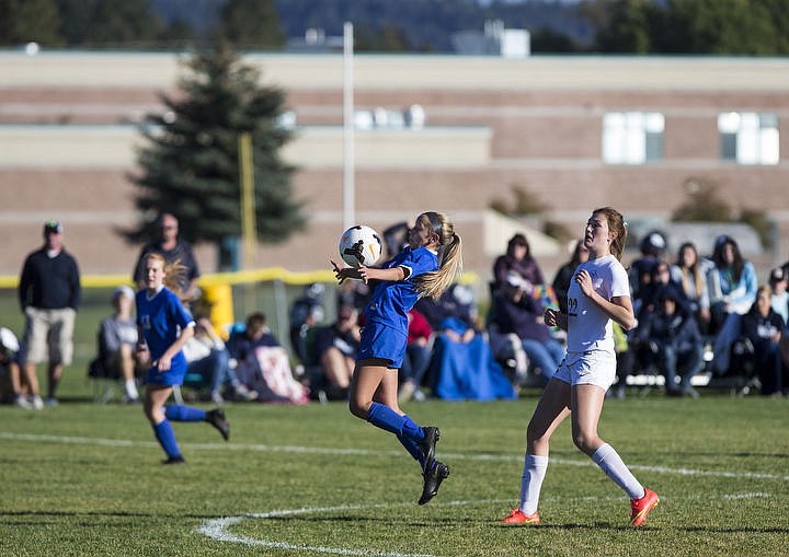 &lt;p&gt;The Lake City High School girls soccer squad plays host to cross town rival Coeur d'Alene for the 5A Region 1 championship on Tuesday, Oct. 11, 2016. Sophomore midfielder Hannah Clark scored on an assist from Havana Johnson in the 72nd minute for Lake City, which rallied from a halftime deficit to beat the Coeur d&#146;Alene Vikings 2-1 at the Irma Anderl Soccer Complex at Lake City High.&lt;/p&gt;