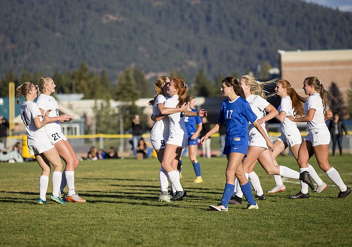 &lt;p&gt;The Lake City High School girls soccer squad plays host to cross town rival Coeur d'Alene for the 5A Region 1 championship on Tuesday, Oct. 11, 2016. Sophomore midfielder Hannah Clark scored on an assist from Havana Johnson in the 72nd minute for Lake City, which rallied from a halftime deficit to beat the Coeur d&#146;Alene Vikings 2-1 at the Irma Anderl Soccer Complex at Lake City High.&lt;/p&gt;