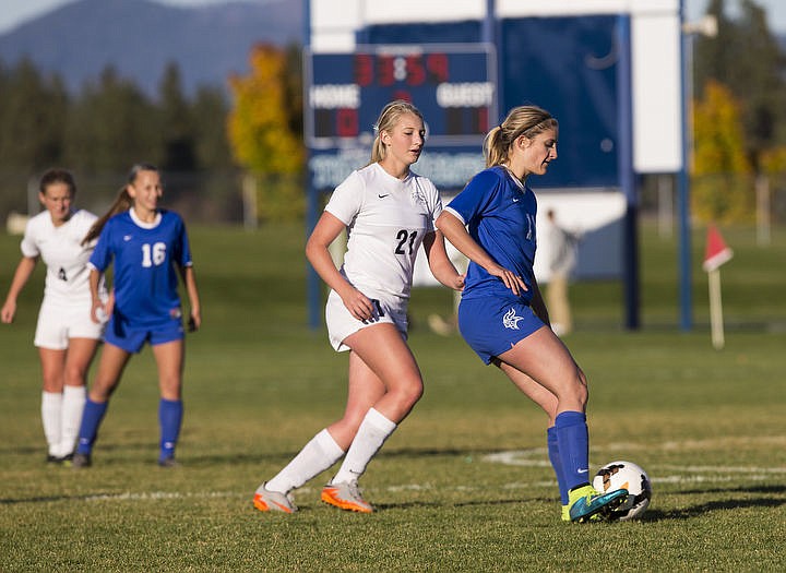 &lt;p&gt;The Lake City High School girls soccer squad plays host to cross town rival Coeur d'Alene for the 5A Region 1 championship on Tuesday, Oct. 11, 2016. Sophomore midfielder Hannah Clark scored on an assist from Havana Johnson in the 72nd minute for Lake City, which rallied from a halftime deficit to beat the Coeur d&#146;Alene Vikings 2-1 at the Irma Anderl Soccer Complex at Lake City High.&lt;/p&gt;