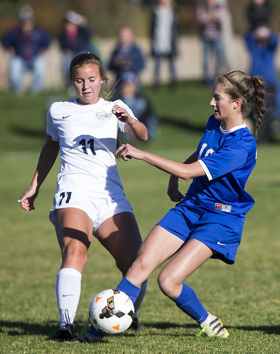 &lt;p&gt;The Lake City High School girls soccer squad plays host to cross town rival Coeur d'Alene for the 5A Region 1 championship on Tuesday, Oct. 11, 2016. Sophomore midfielder Hannah Clark scored on an assist from Havana Johnson in the 72nd minute for Lake City, which rallied from a halftime deficit to beat the Coeur d&#146;Alene Vikings 2-1 at the Irma Anderl Soccer Complex at Lake City High.&lt;/p&gt;