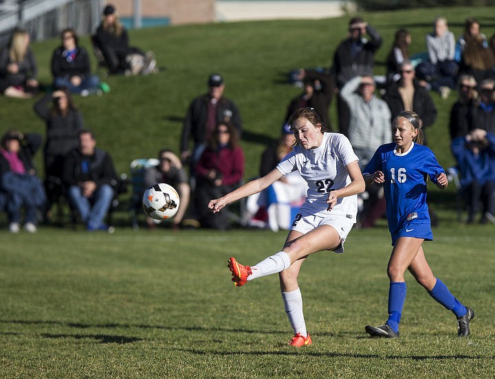 &lt;p&gt;The Lake City High School girls soccer squad plays host to cross town rival Coeur d'Alene for the 5A Region 1 championship on Tuesday, Oct. 11, 2016. Sophomore midfielder Hannah Clark scored on an assist from Havana Johnson in the 72nd minute for Lake City, which rallied from a halftime deficit to beat the Coeur d&#146;Alene Vikings 2-1 at the Irma Anderl Soccer Complex at Lake City High.&lt;/p&gt;