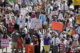 Some Mormons pushing church on gay marriage