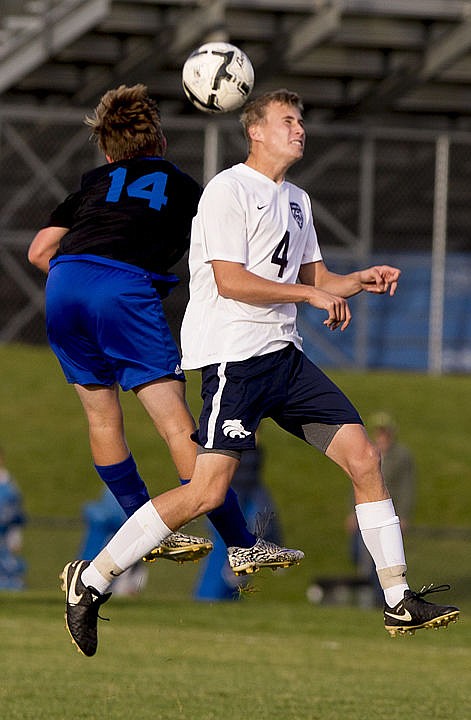 &lt;p&gt;The Coeur d'Alene Vikings and Lake City Timberwolves duked it out in boys soccer as they battled for the 5A Region 1 championship title on Wednesday, Oct. 12, 2016 at Lake City High School. After going into double overtime, Coeur d'Alene's Austin Garitone sneaked one past Lake City's goalkeeper, clinching the Viking's state playoff spot with a 3-2 victory. To purchase photo, please visit cdapress.com/photo&lt;/p&gt;