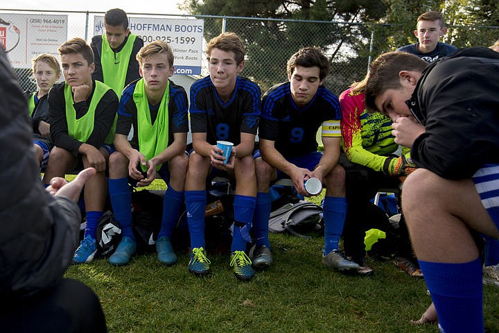 &lt;p&gt;The Coeur d'Alene Vikings and Lake City Timberwolves duked it out in boys soccer as they battled for the 5A Region 1 championship title on Wednesday, Oct. 12, 2016 at Lake City High School. After going into double overtime, Coeur d'Alene's Austin Garitone sneaked one past Lake City's goalkeeper, clinching the Viking's state playoff spot with a 3-2 victory. To purchase photo, please visit cdapress.com/photo&lt;/p&gt;