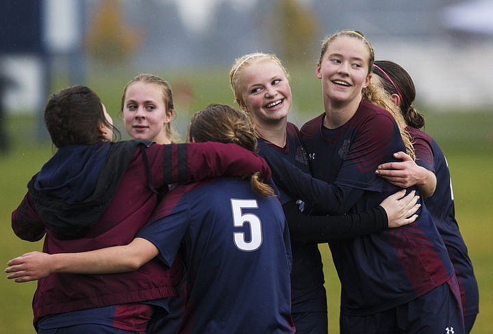 &lt;p&gt;Coeur d'Alene Charter and Timberlake High School girls soccer squads duke it out in the rain for the 3A Championship 1-2 title, Thursday, Oct. 13, 2016 at Lake City High School. Cd&#146;A Charter went up 3-1 in the 52nd minute when McAfee took a feed from Cunningham. Coeur d&#146;Alene Charter (13-3-1) will open state tourney play vs. Filer (8-4-1) next Thursday at 1 p.m. PDT at the Sunway Soccer Complex in Twin Falls.&lt;/p&gt;