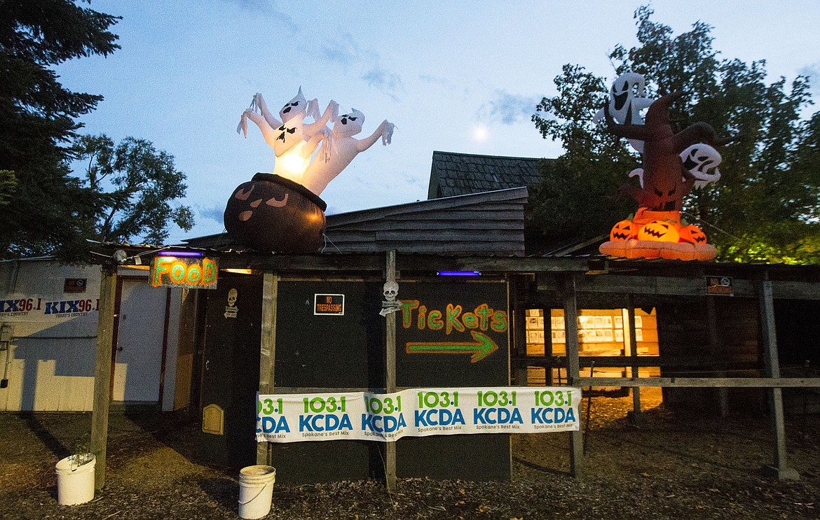 &lt;p&gt;The Post Falls Lions Club's Haunted House fundraiser at the corner of Fourth and Post will be open the next three Fridays and Saturdays from 7 to 11 p.m., along with Oct. 25-27 and Oct. 30-31 from 7 to 10 p.m. Cost is $7 per person or $5 with two cans of food that will be donated to the Post Falls Food Bank.&lt;/p&gt;