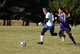 Girls soccer ends season on high note
