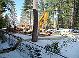 Work clears way for new lakefront park