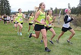 XC runners control pace at home meet