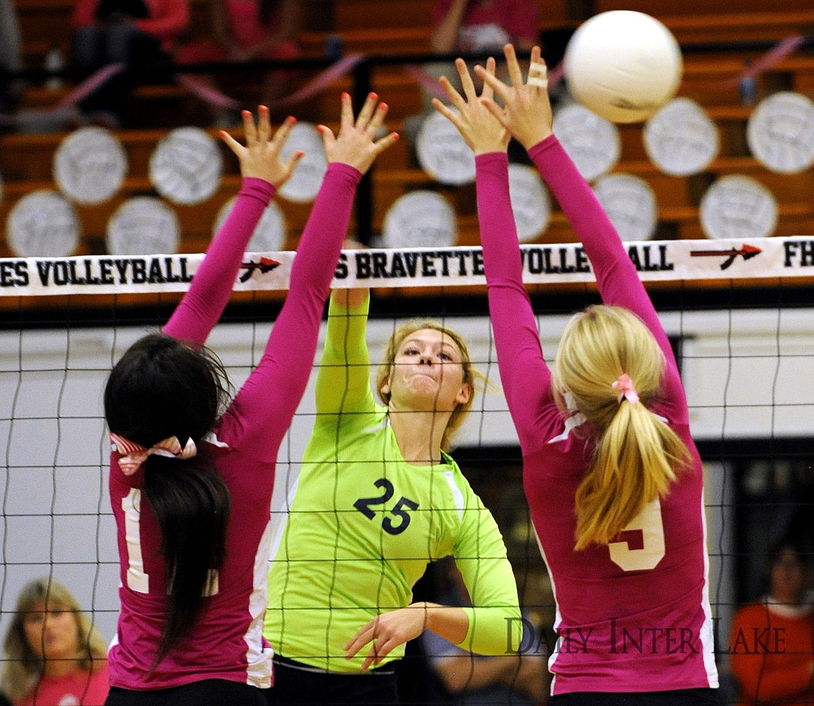 &lt;p&gt;Images of the crosstown volleyball match between Glacier and Flathead at Flathead High School on Thursday, Oct. 16, 2014. (Aaric Bryan/Daily Inter Lake)&lt;/p&gt;