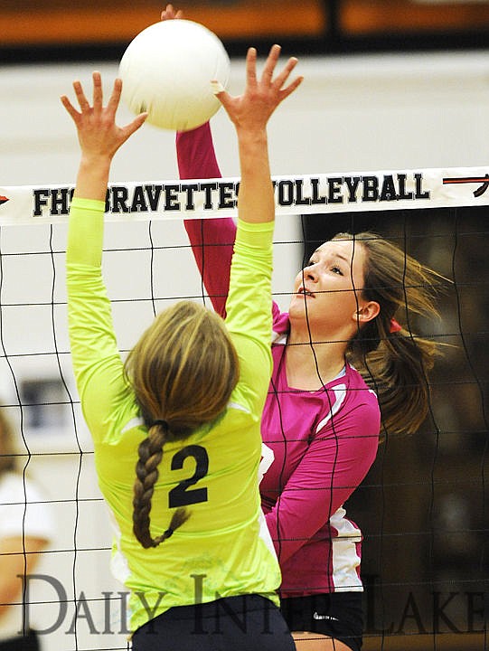 &lt;p&gt;Images of the crosstown volleyball match between Glacier and Flathead at Flathead High School on Thursday, Oct. 16, 2014. (Aaric Bryan/Daily Inter Lake)&lt;/p&gt;