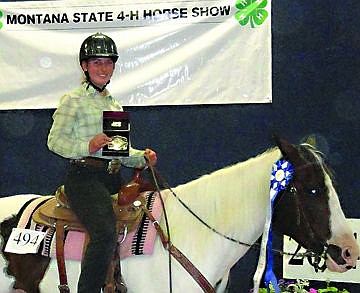 &lt;p&gt;Marsada Sweet and her horse Jewels show off their awards at the state horse show in Kalispell.&lt;/p&gt;