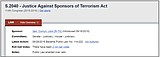 Suing sponsors of terrorism: Beware unintended consequences