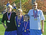 Boys earn second at X-C divisional