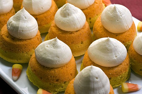 &lt;p&gt;Candy corn cupcakes are seen in this Oct. 3, 2010 photo. Inspired by Halloween's most iconic candies these cupcakes are a totally different take on the familiar yellow, orange and white treat.&lt;/p&gt;