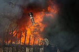 Fire destroys Worley home