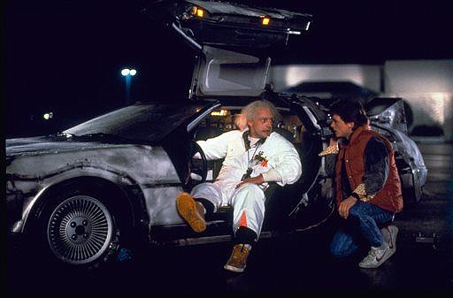 &lt;p&gt;This photo provided by Universal Pictures Home Entertainment shows Christopher Lloyd, left, as Dr. Emmett Brown, and Michael J. Fox as Marty McFly in the 1985 film, &quot;Back to the Future.&quot; Wednesday's so-called &quot;Back to the Future&quot; Day marks the date - Oct. 21, 2015 - that characters McFly, Brown and Jennifer Parker famously journeyed to the future in the film trilogy's second installment in 1989. &quot;The Back to the Future 30th Anniversary Trilogy&quot; and &quot;Back to the Future: The Complete Adventures&quot; release on Blu-ray and DVD on Oct. 20. (Universal Pictures Home Entertainment via AP)&lt;/p&gt;