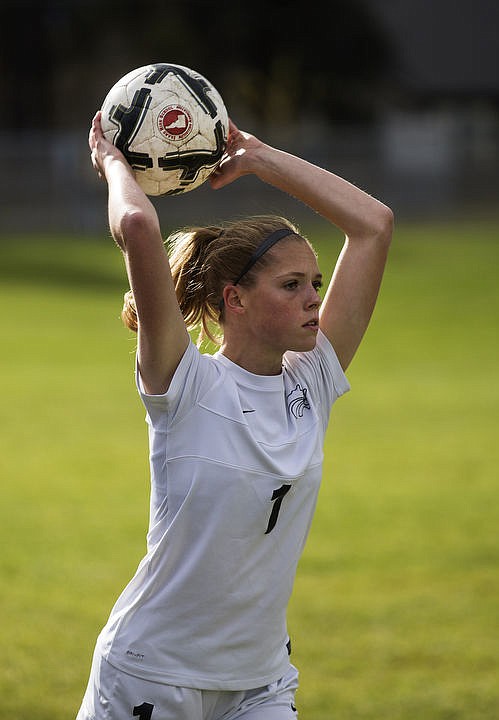 <p>Lake City High School squad plays Rocky Mountain for the 5A Championship trophy on Saturday, Oct. 23, 2016 at Coeur d'Alene High School. The Timberwolves drew first blood on Lily Scott's goal in the 19th minute; however, the grizzles answered with a goal of their own in the 49th minute courtesy of AJ Reed to even the game and force overtime. In a climactic shootout Chloe Teets scored the winning goal in penalty kicks for Lake City to defeat Rocky Mountain.</p>