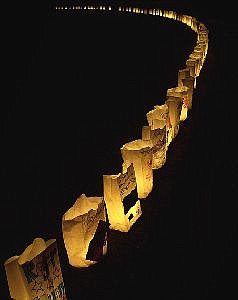 Luminaria surround the Relay for Life walking track honoring those living with cancer, those who have died and caregivers.  A beautiful event.  A gathering of many positive minds and hearts, each directed in their own ways and faiths towards love, healing and benefit.