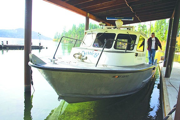 &lt;p&gt;Flathead Lake Biological Station reserach scientist Jim Craft ties up the Jessie B. after taking a group out on Flathead Lake to talk about station research on Wednesday.&lt;/p&gt;